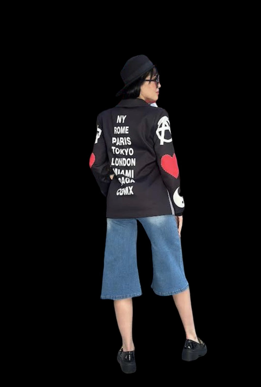 ***ALL AROUND THE GLOBE BLAZER