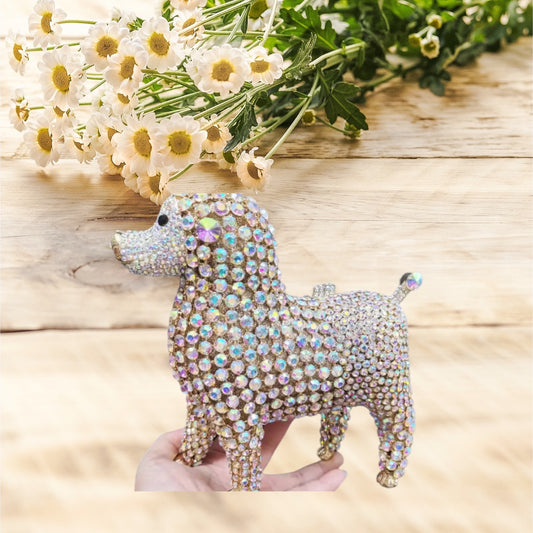 Swarovski Crystal Inspired Poodle Bag