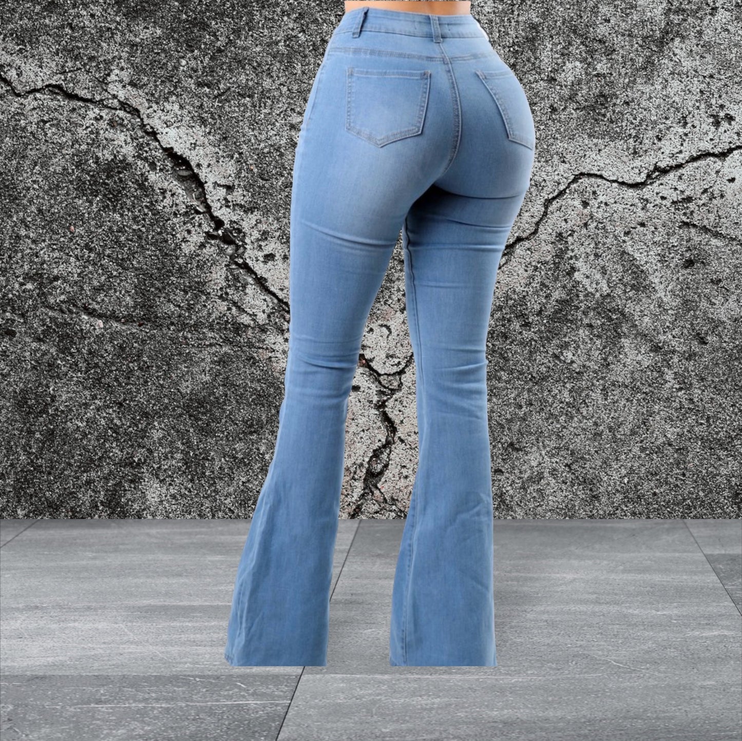 FLARE LEG JEANS