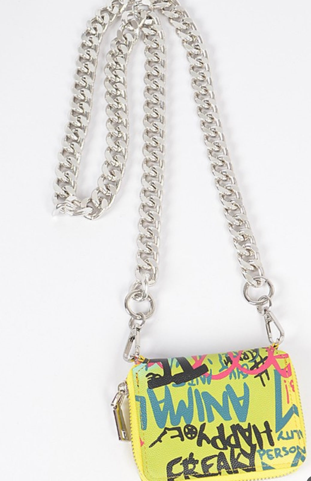 ****GRAPHITIC CHAIN BAG***