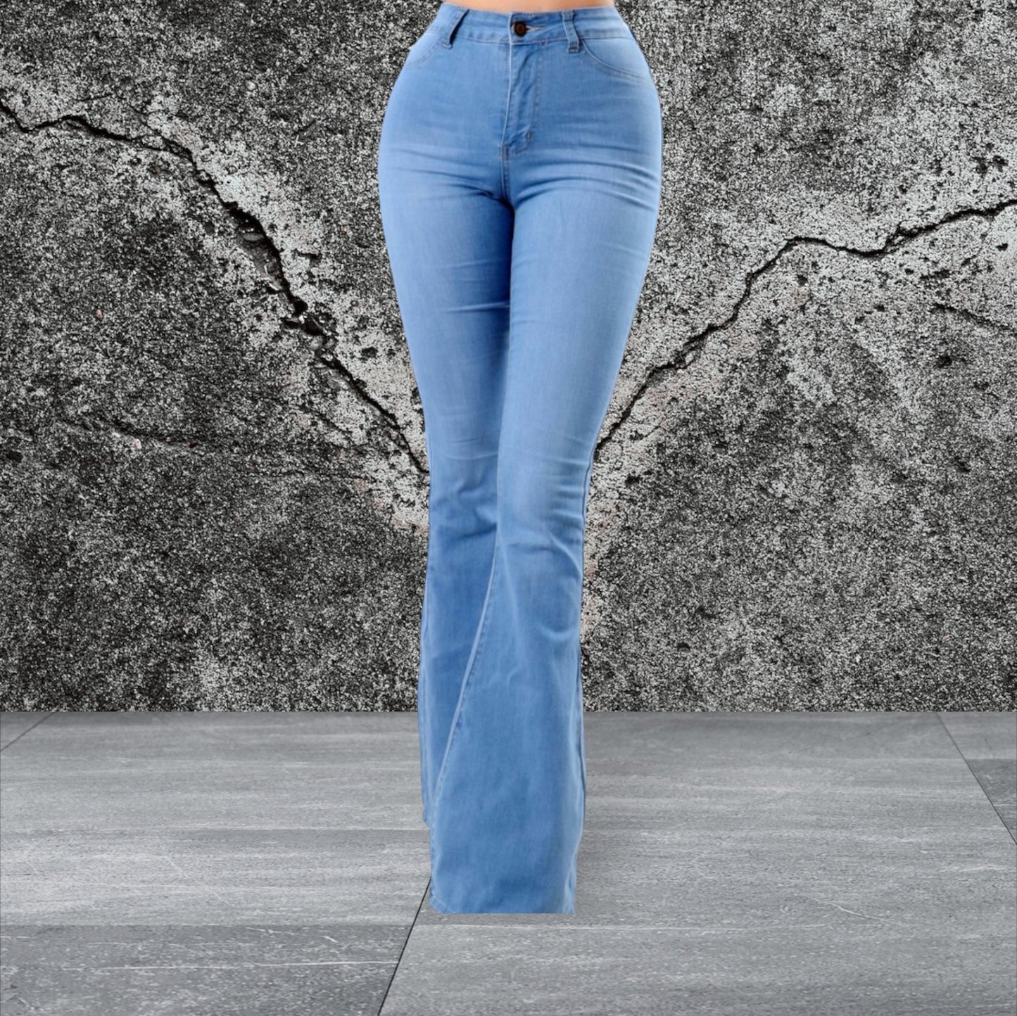 FLARE LEG JEANS