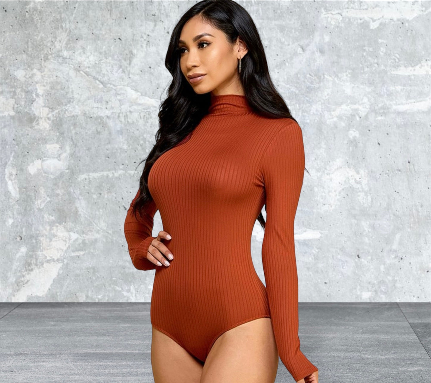 High Neck Bodysuit