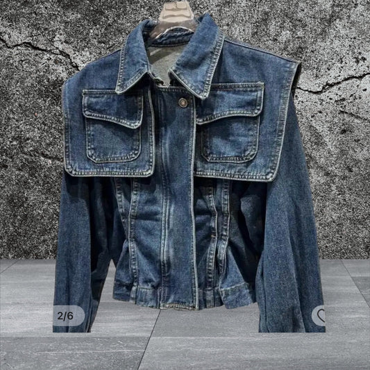 Denim Bomber