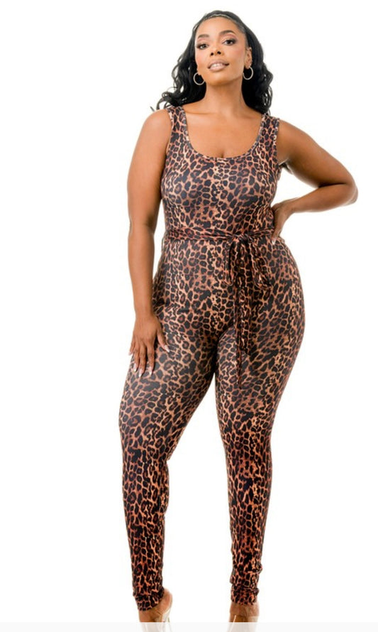 *** ARRIVED LEOPARD JUMPSUIT